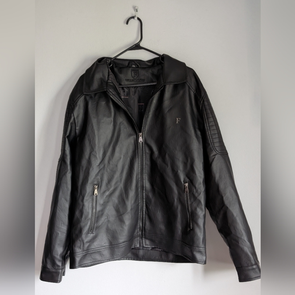 💥 Ferrari F Collection Leather Jacket XXL